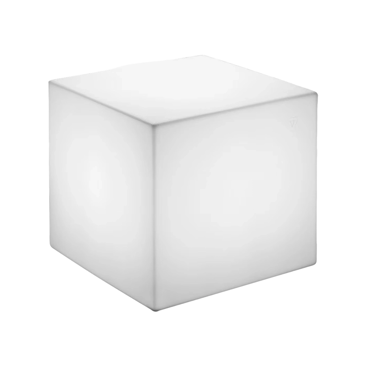 Illuminated Outdoor LED Cube Pouf Rechargeable IP65 Blok 40 — 1