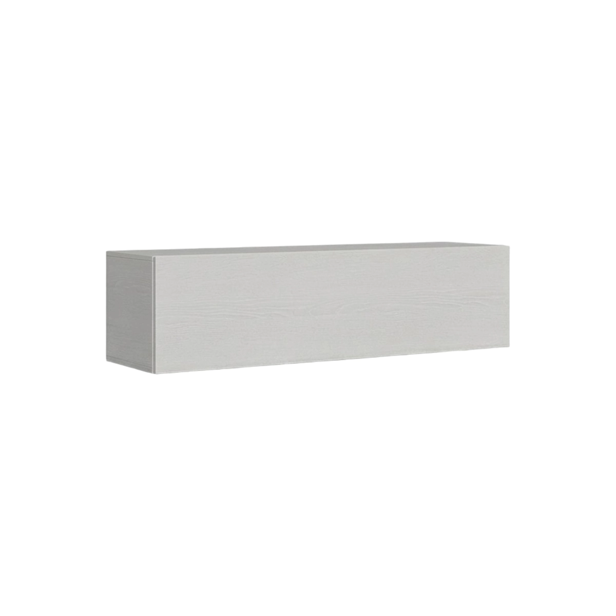 Wall Mounted Living Room TV Unit 4 Cabinets White Wood Itamoby A110 — 3