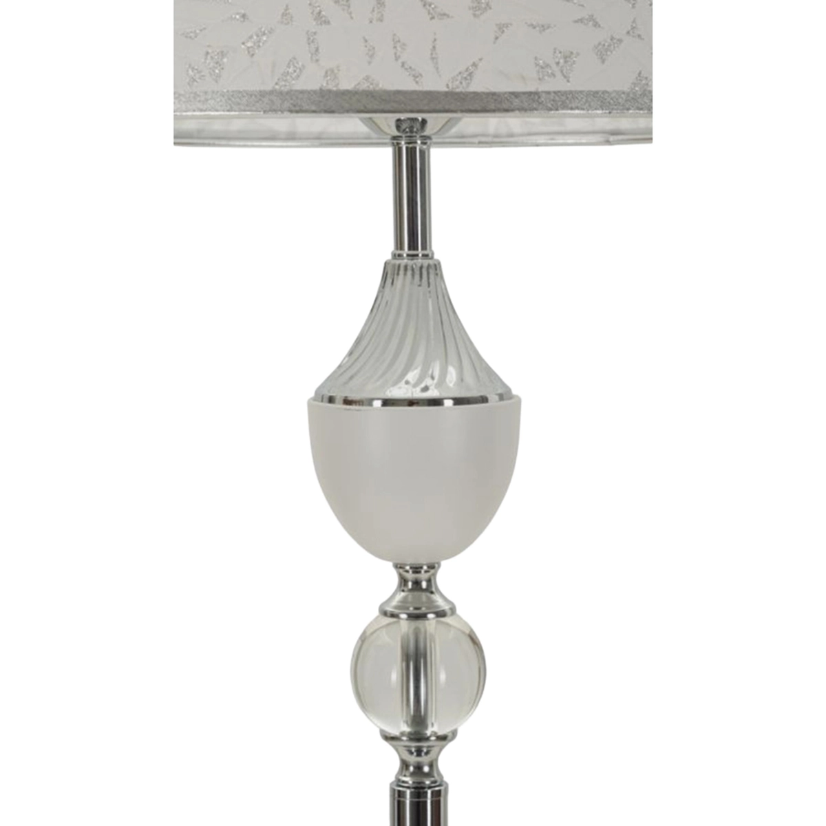 Kody Floor Lamp in Iron and Fabric — 5