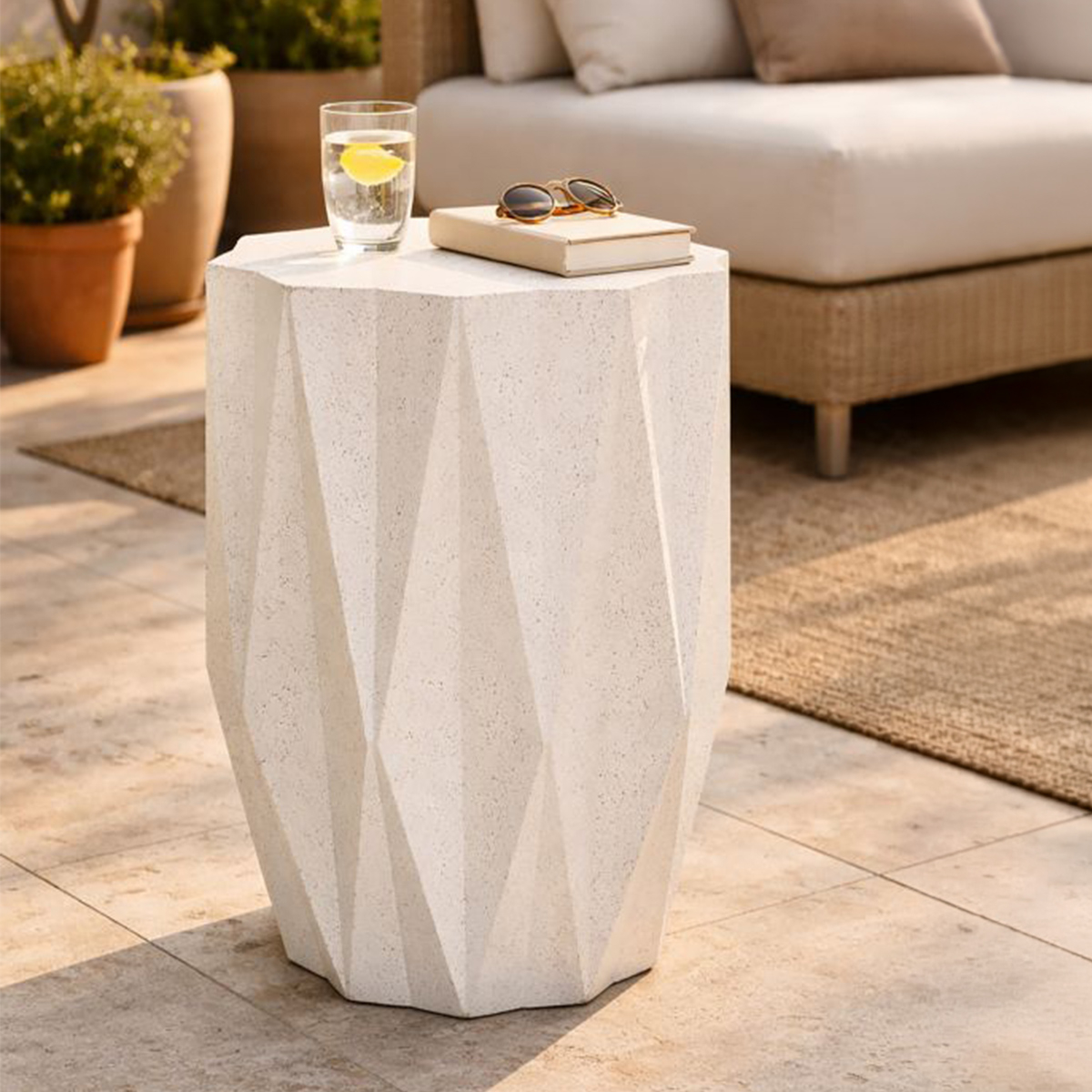 Star Modern Indoor and Outdoor MGO Coffee Table — 2