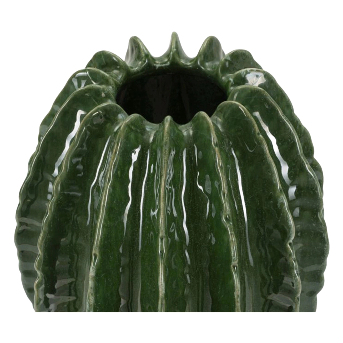 Round ceramic decorative vase Cactus Ball 31 — 5