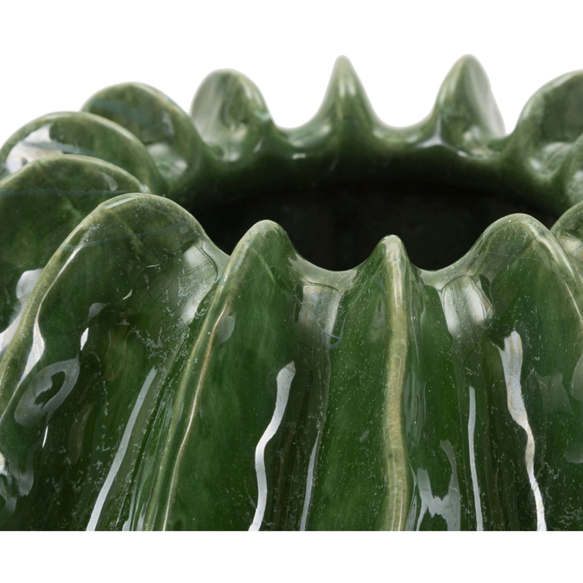 Round ceramic decorative vase Cactus Ball 31 — 6