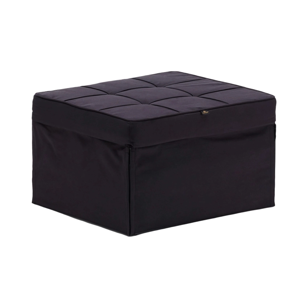 Foldable Single Ottoman Bed Armchair in Fabric Sweet Relax — 1