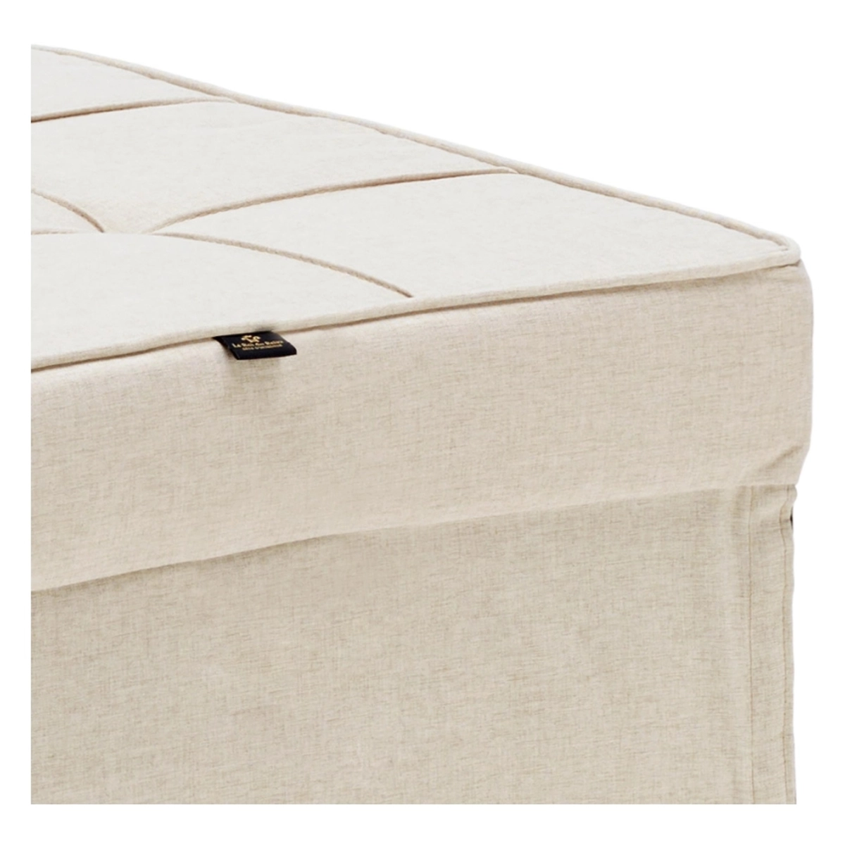 Foldable Single Ottoman Bed Armchair in Fabric Sweet Relax — 7