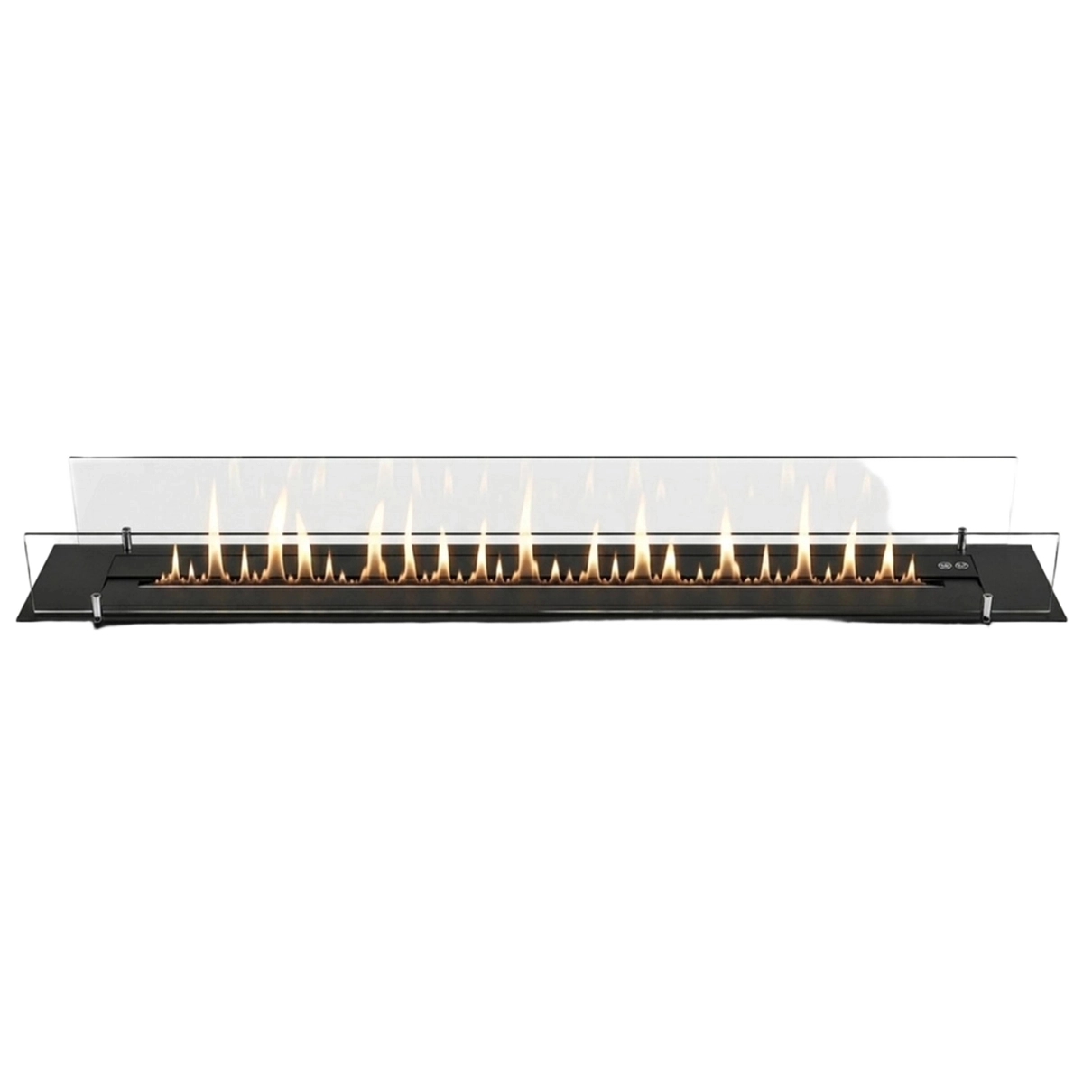 Built-in Bioethanol Fireplace Burner 150 cm DF1500VBLACK Divina Fire — 3