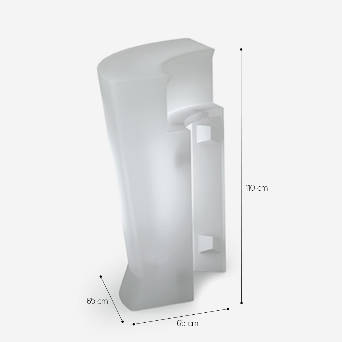 LYXO Marvy 65 RGBW Outdoor Illuminated Bar Counter Polietilene — 3