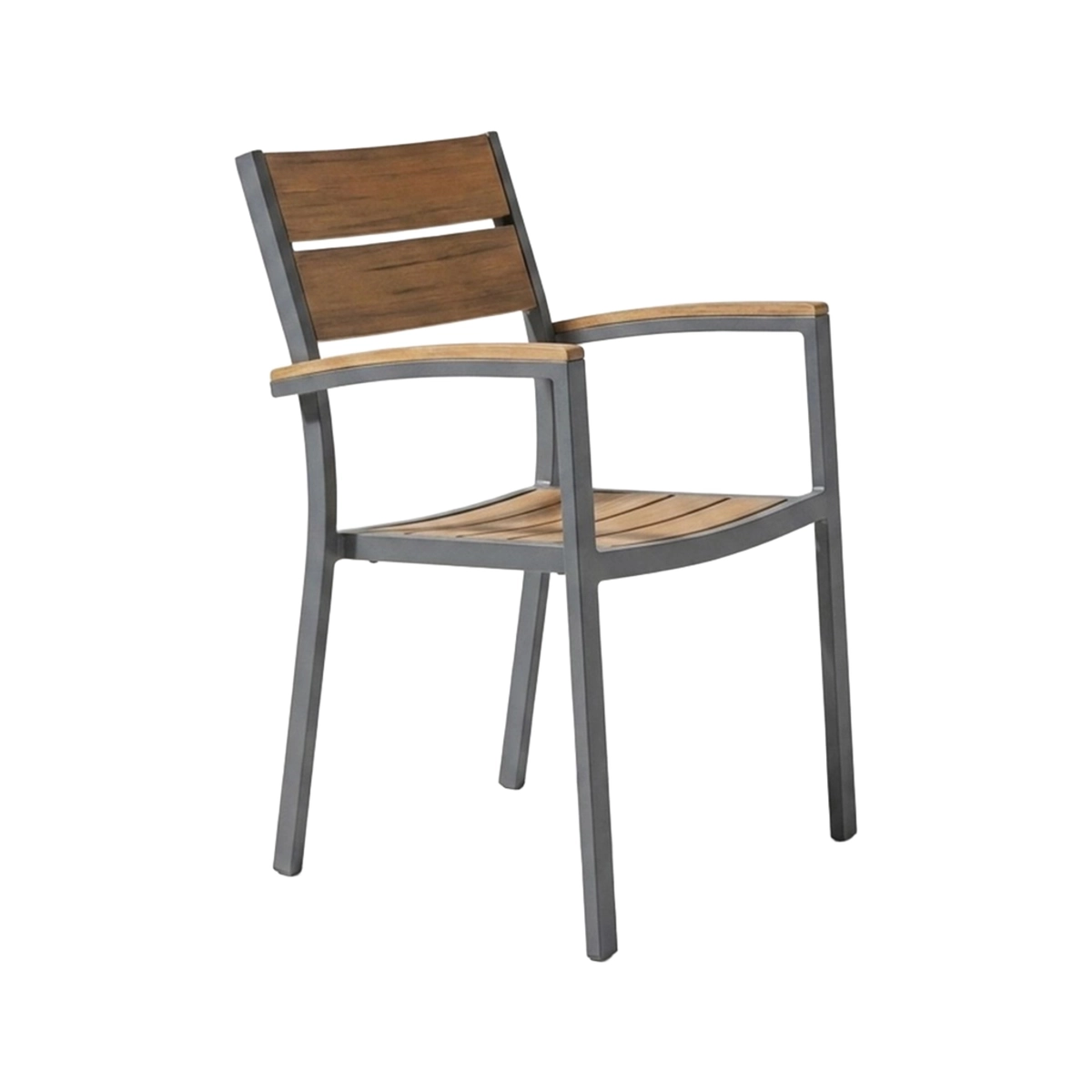 Cosma Cayman Garden Armchair in Aluminium and Polywood — 1