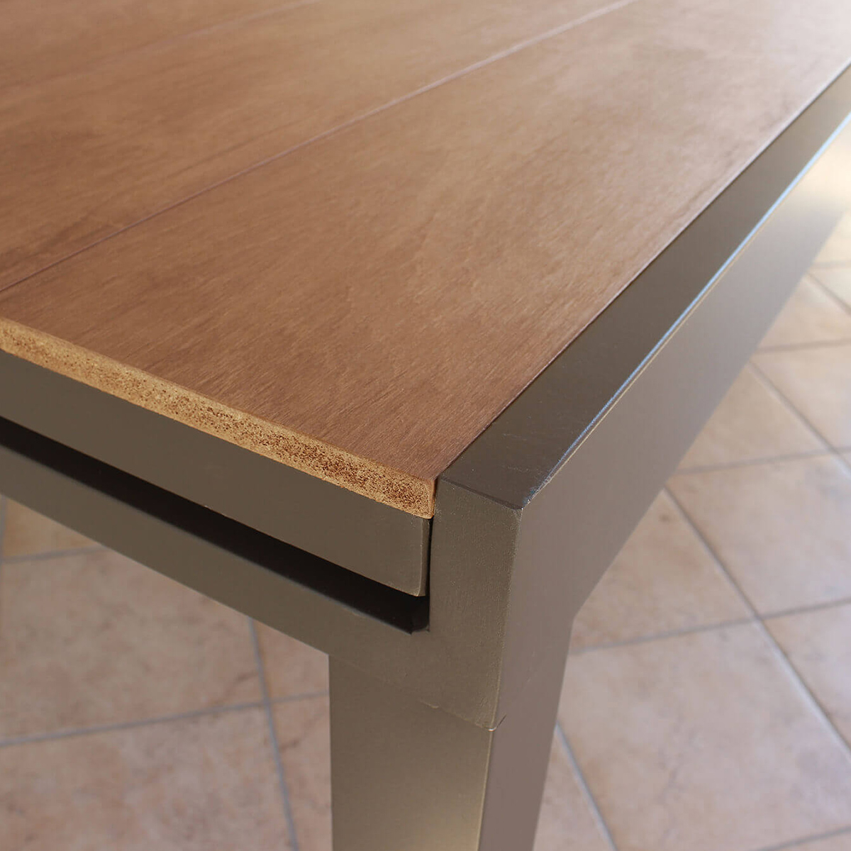Cayman Extendable Garden Table in Aluminium and Polywood 160-240x95 cm — 4