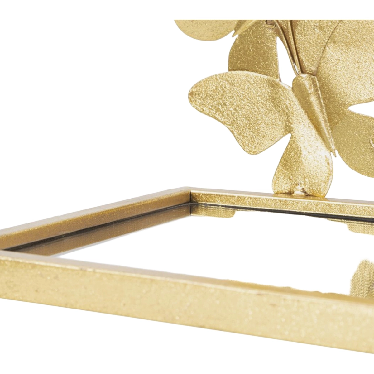 Set of 2 Wall Shelves with Mirror Butterflies Mauro Ferretti — 5