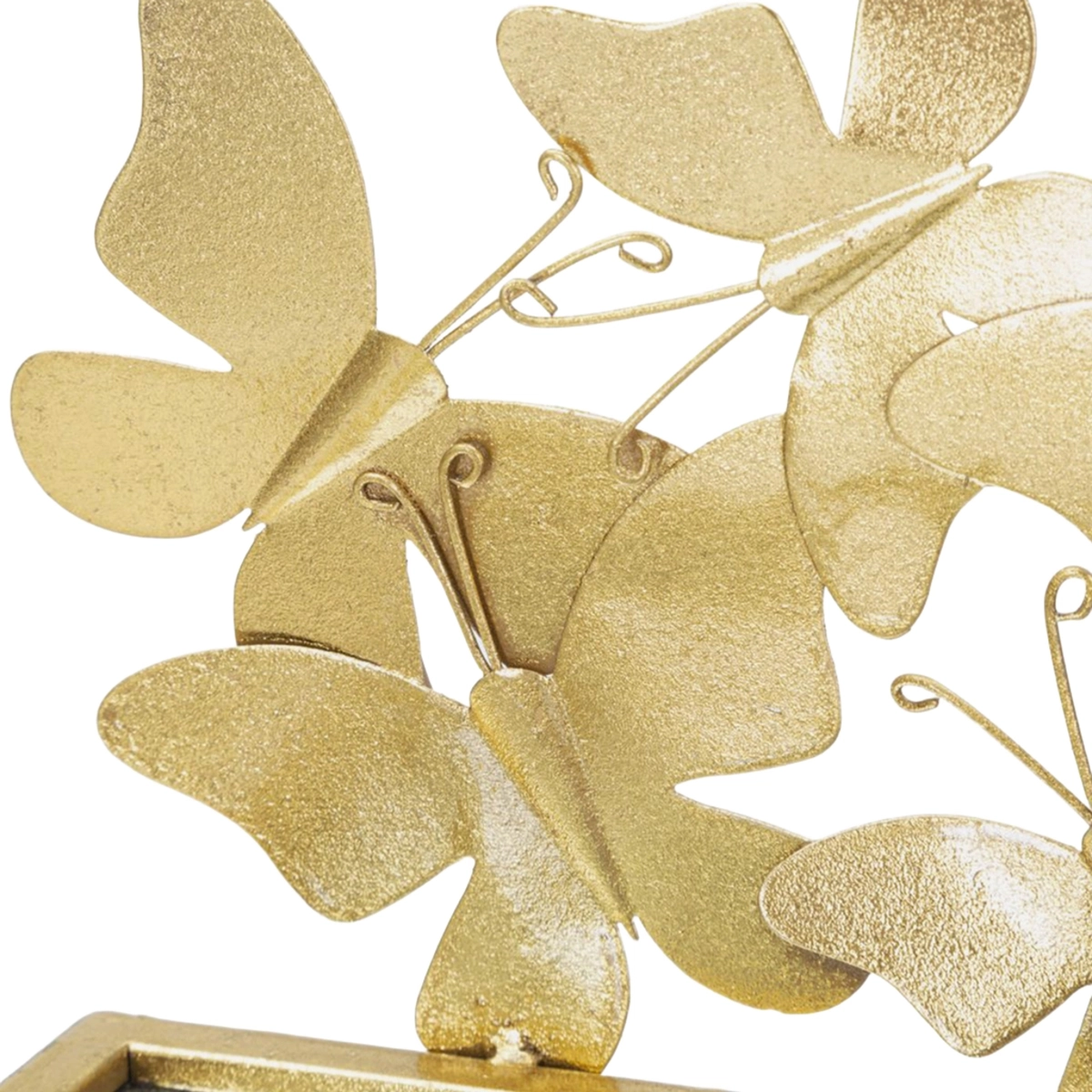 Set of 2 Wall Shelves with Mirror Butterflies Mauro Ferretti — 6