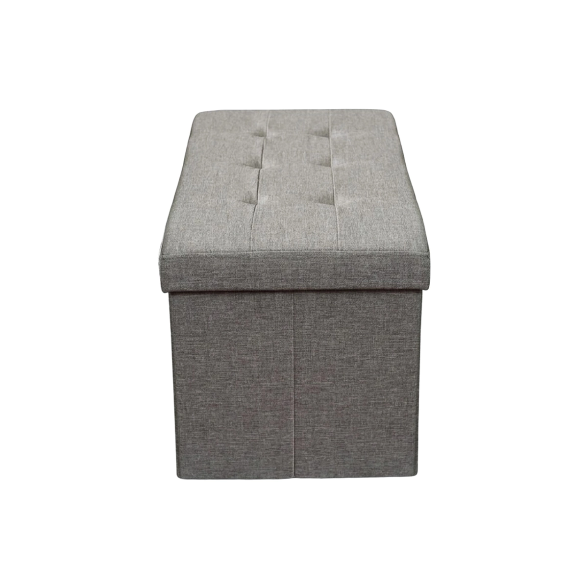 Rectangular Fabric Storage Ottoman Bench 76x38x38 Cosma CL8050/TESS — 3