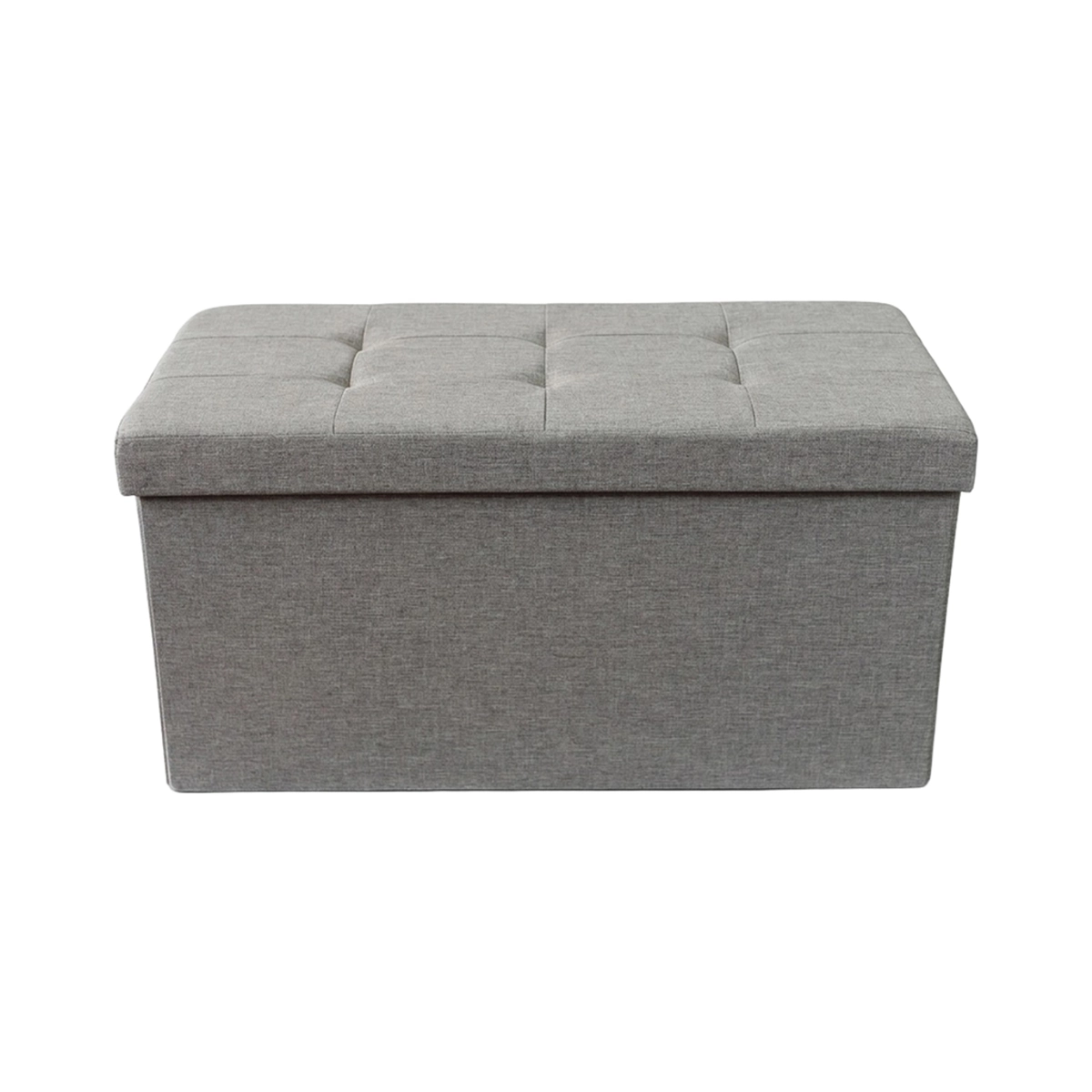 Rectangular Fabric Storage Ottoman Bench 76x38x38 Cosma CL8050/TESS — 1
