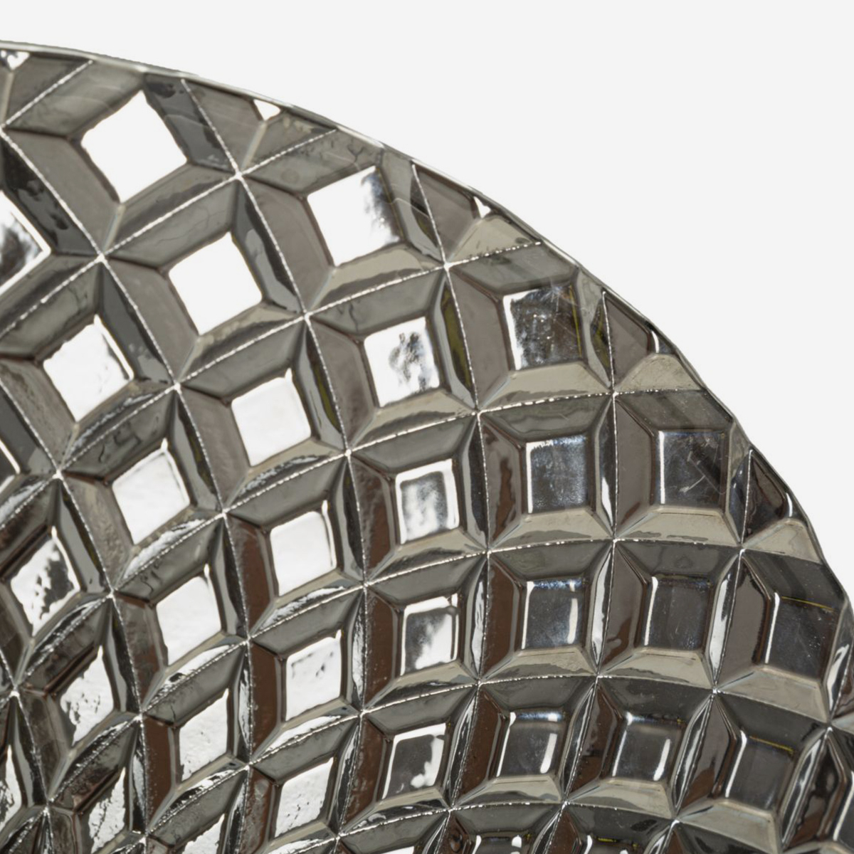 Silvery 2-Light Wall Sconce in Iron and Glass Mauro Ferretti — 4