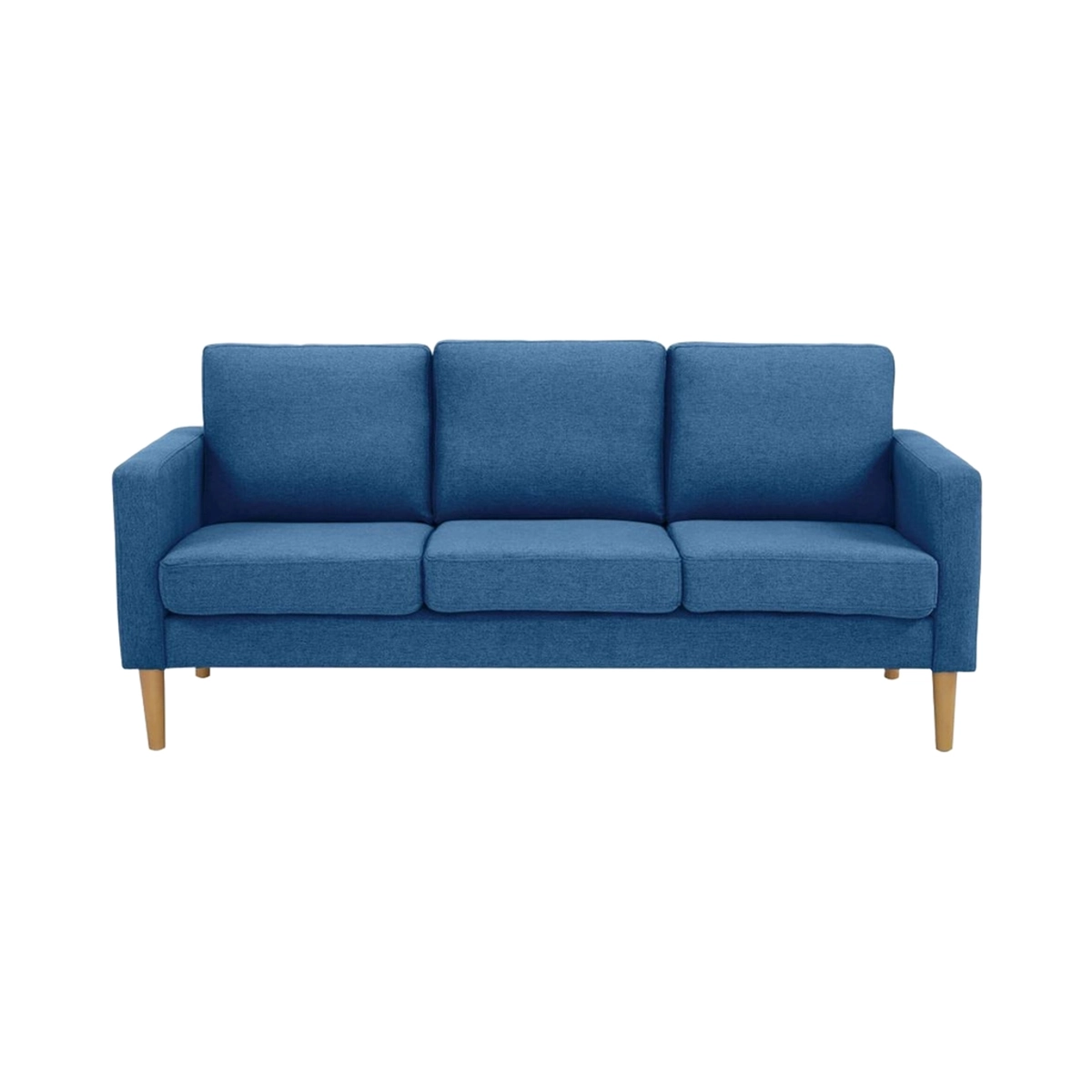 Ramsey Modern 3-Seater Sofa with Wood-Effect Legs — 2