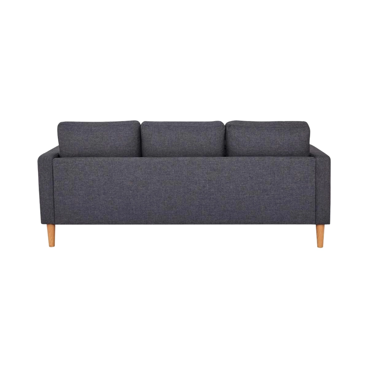 Ramsey Modern 3-Seater Sofa with Wood-Effect Legs — 4