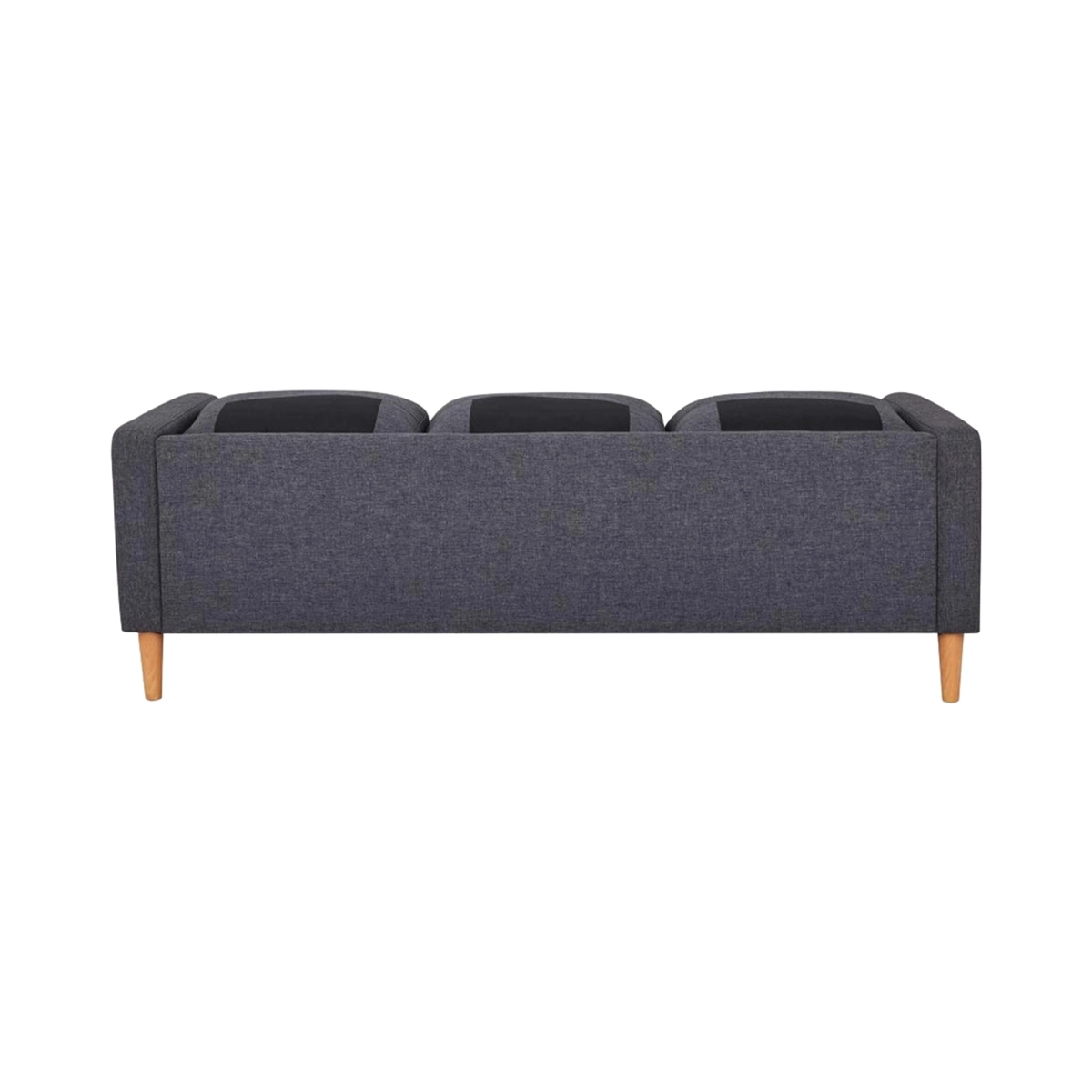 Ramsey Modern 3-Seater Sofa with Wood-Effect Legs — 5