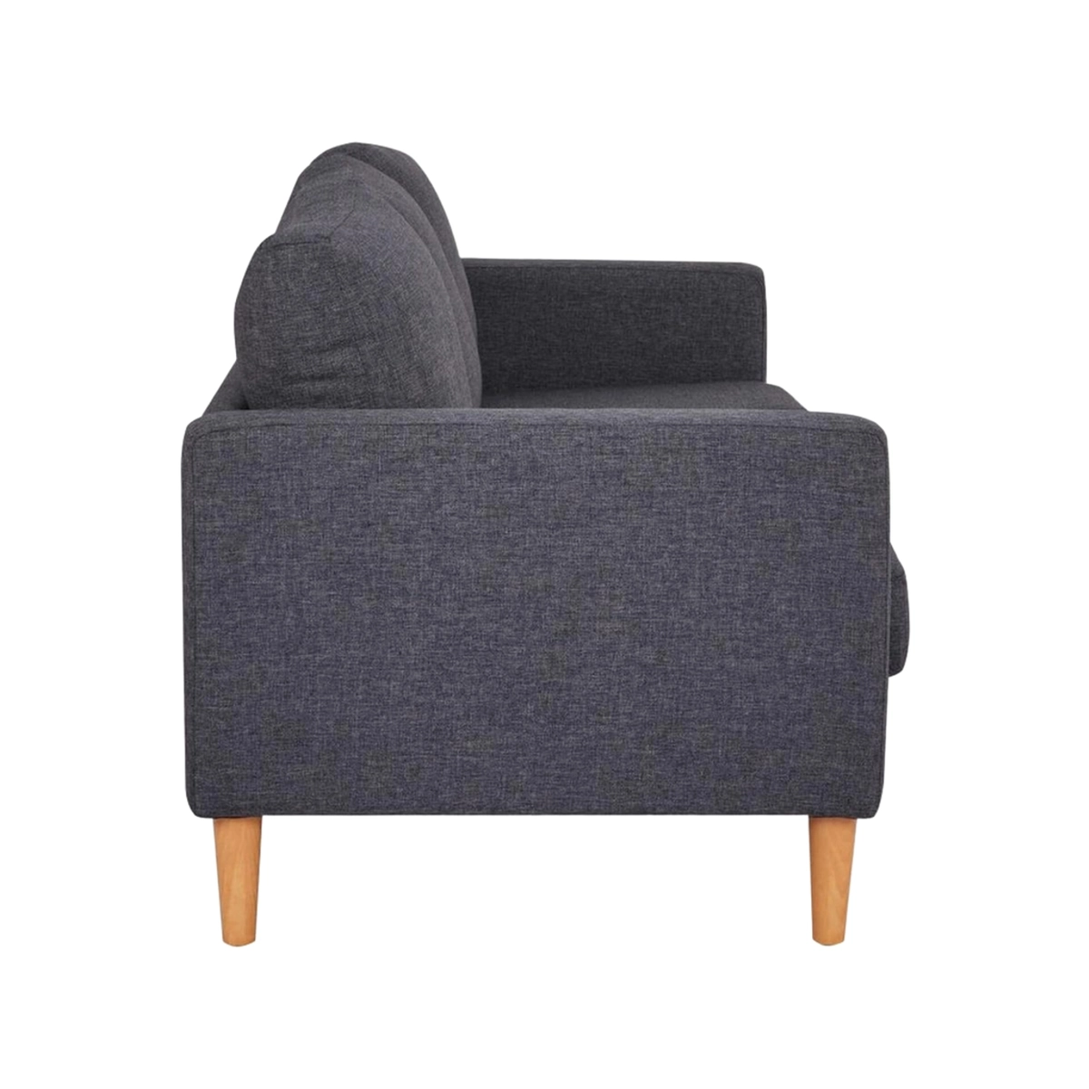 Ramsey Modern 3-Seater Sofa with Wood-Effect Legs — 3