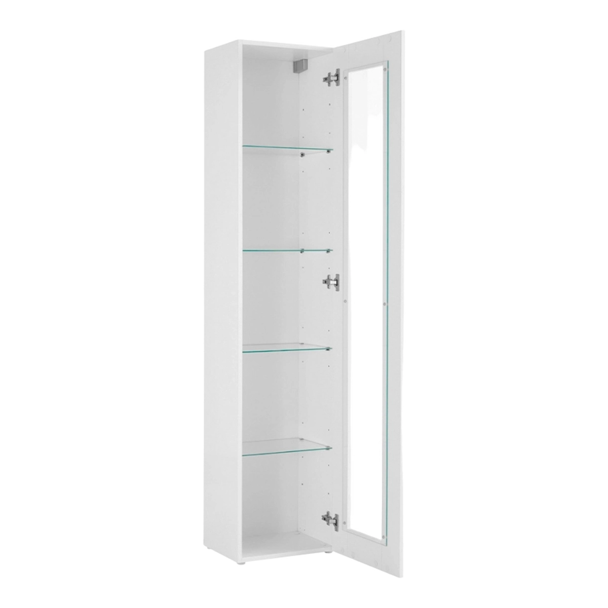 Modern Glossy White Living Room Display Cabinet Joy Vidrio — 5