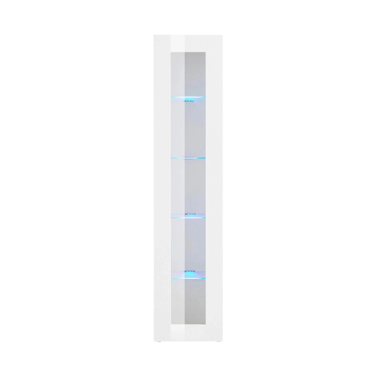 Modern Glossy White Living Room Display Cabinet Joy Vidrio — 6