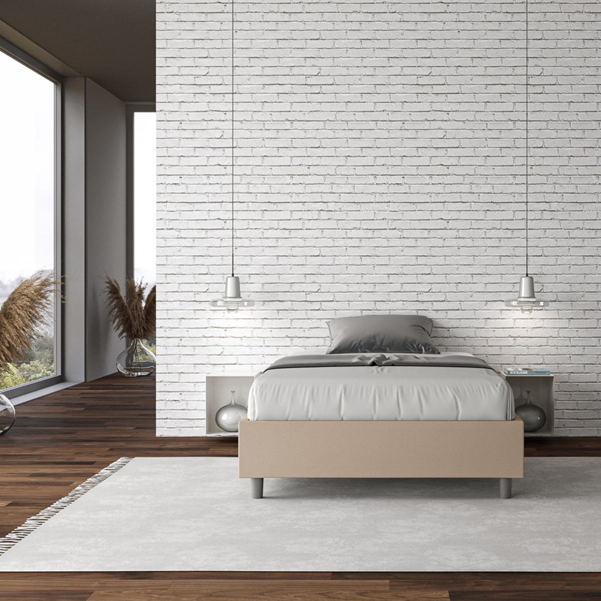 Azelia P1 French Sommier Bed with Storage 120x200 — 3