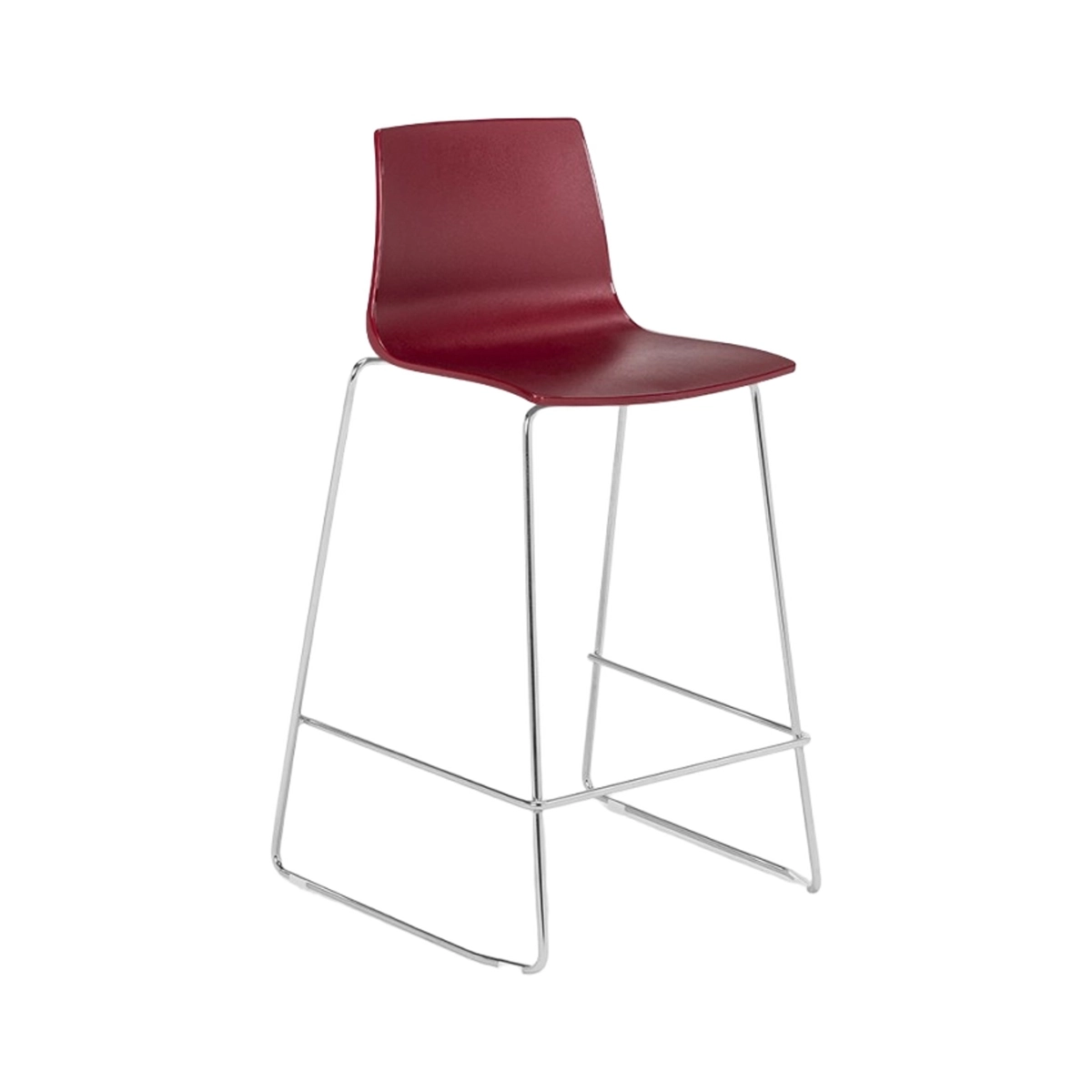 Bar and Kitchen Stool 64 cm Polycarbonate Grand Soleil Mini Imola — 1