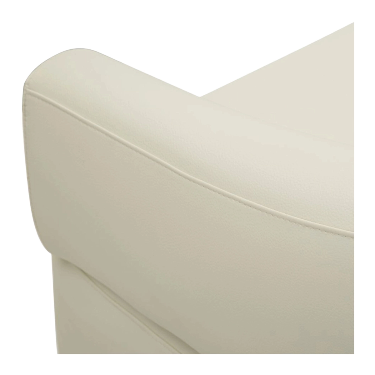 Minsk Plus Modern Faux Leather Upholstered Accent Armchair — 5