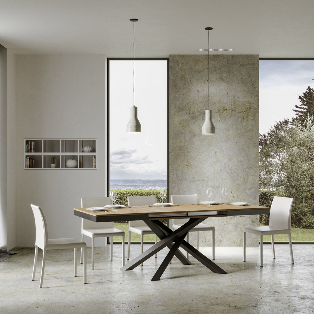 Modern Extendable Dining Table 90x180-440 cm Volantis Evolution — 3