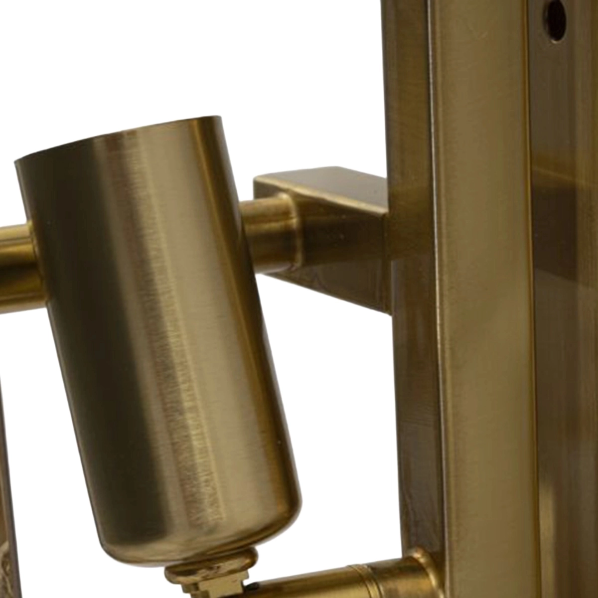 5-Light Iron and Vetro Wall Lamp Glassy Mauro Ferretti — 7