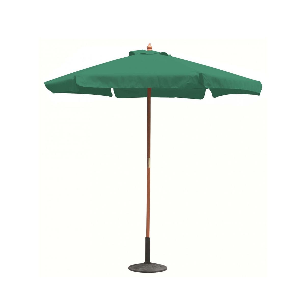 Round garden parasol 2,5m central Legno pole Fantasy Cosma — 3