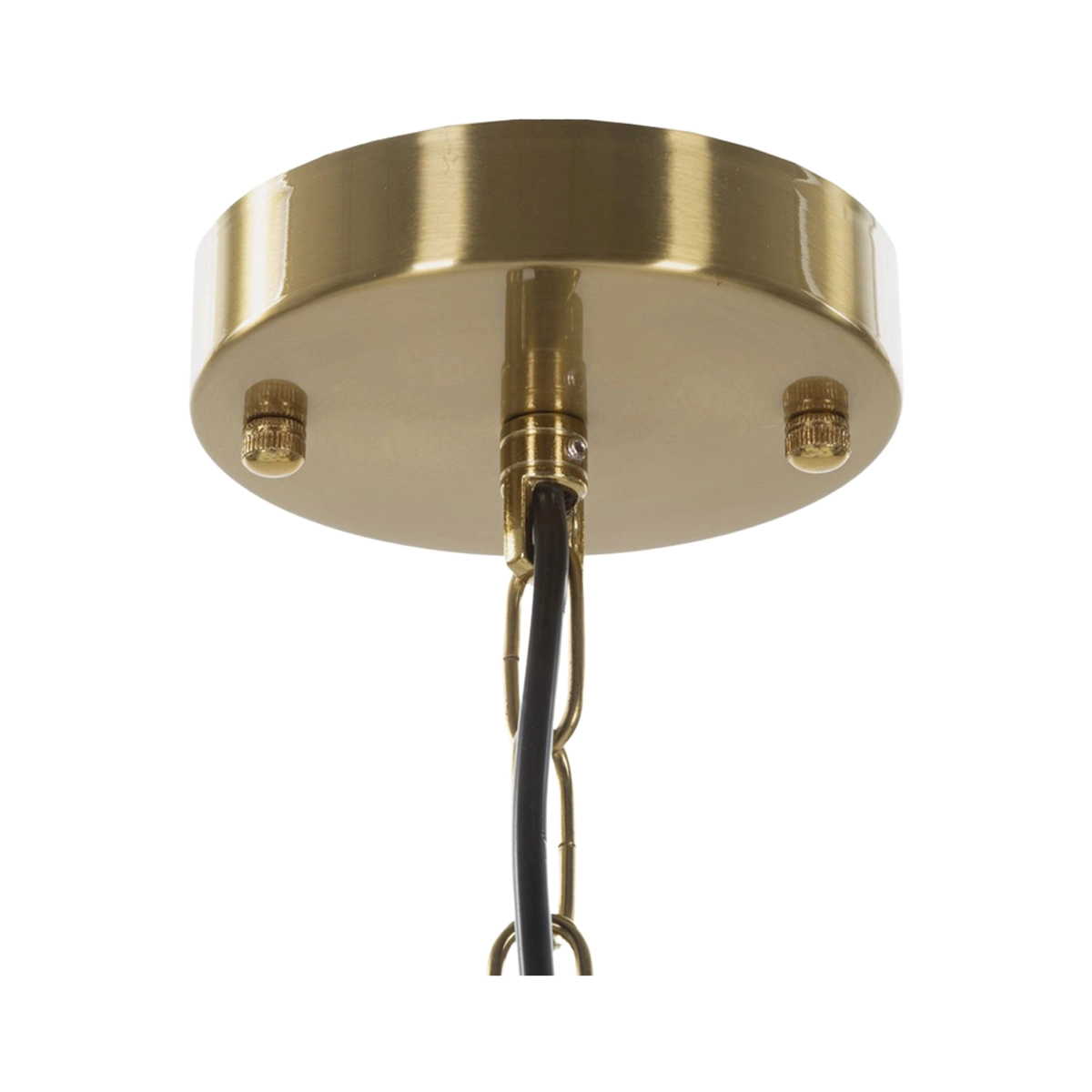 Pendant Chandelier 5 Lights in Iron and Glass Versailles Mauro Ferretti — 6