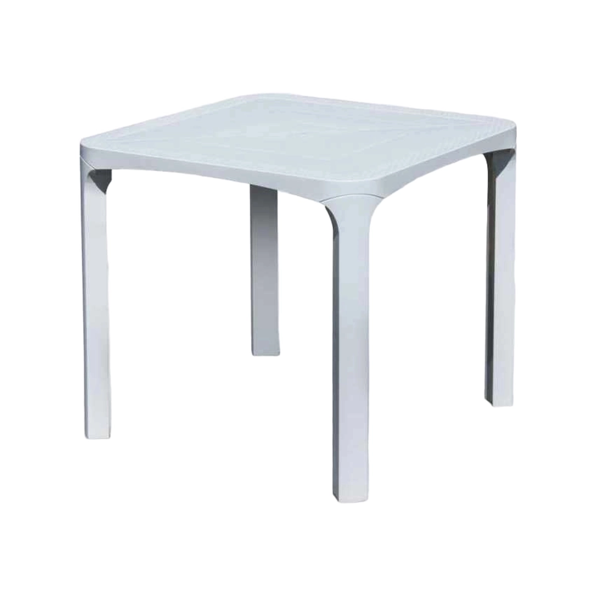 80x80 Outdoor Polyrattan Table Grand Soleil Olè — 1