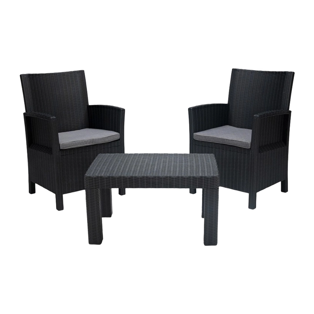 Tropea Grand Soleil Outdoor Garden Set 2 Armchairs Cushions Table — 3