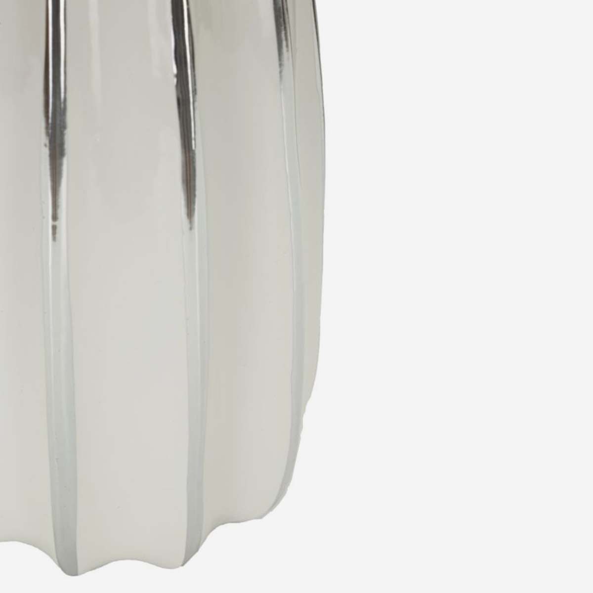 Emmi Ceramic Table Lamp with Fabric Shade — 4