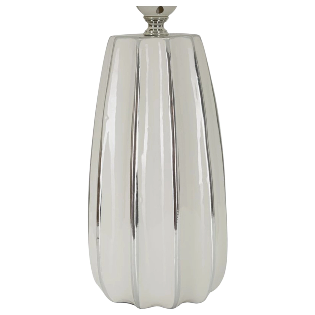 Emmi Ceramic Table Lamp with Fabric Shade — 6
