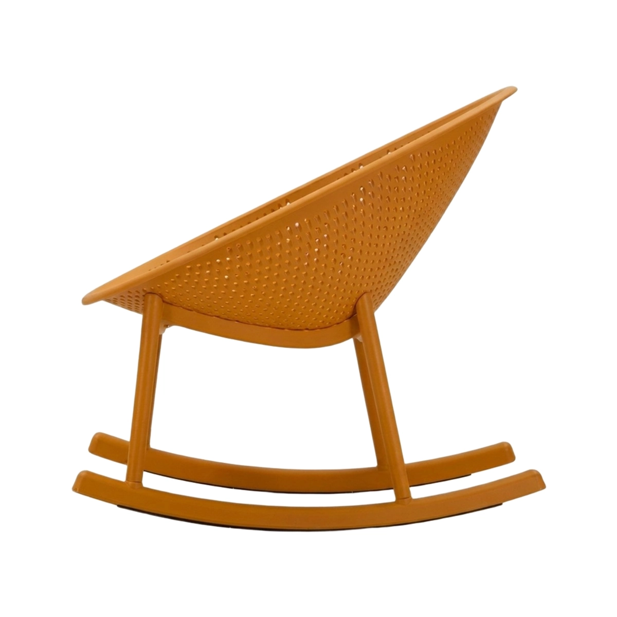 Ibiza Modern Indoor and Outdoor Rocking Chair in Polipropilene — 3