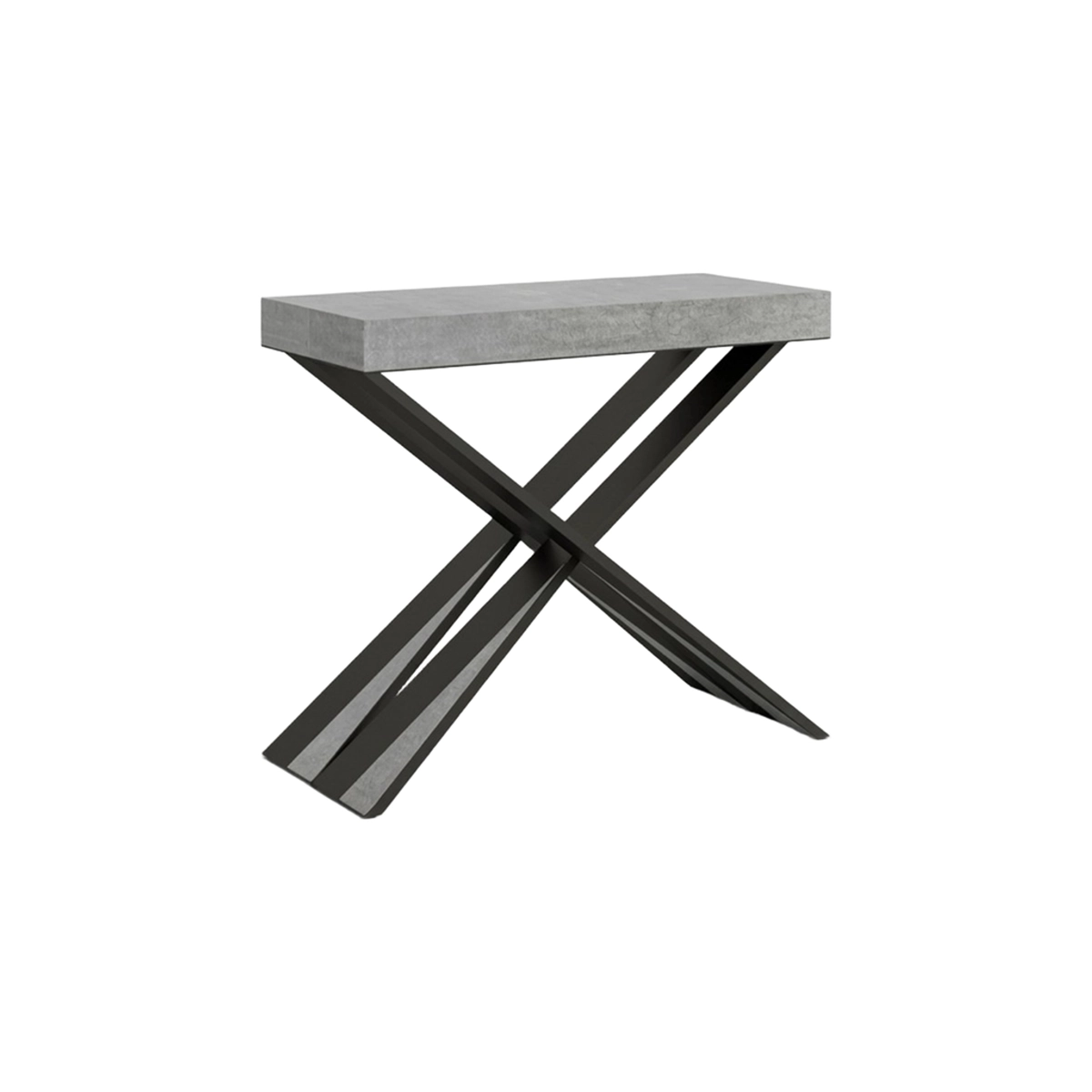 Extending console table Diago Premium Concrete 90x40-300cm Itamoby — 1