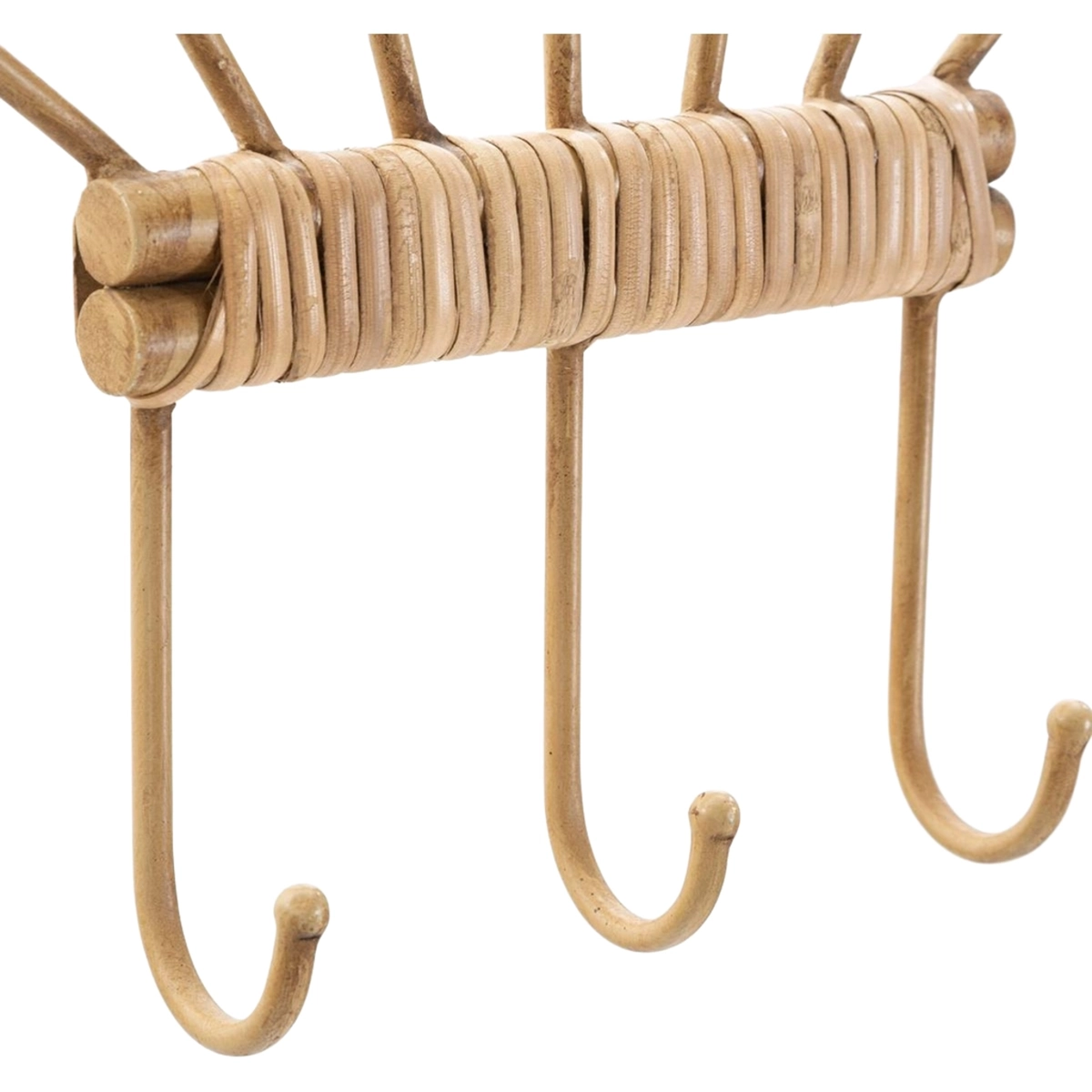 Panama wall coat rack with fan design and 3 hooks Mauro Ferretti — 4