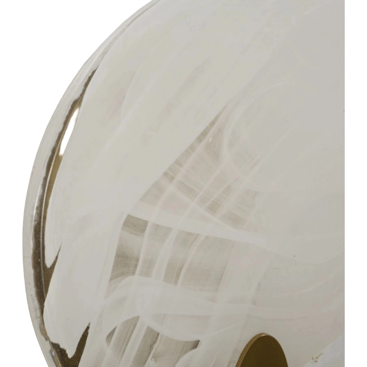 Oklan Modern Iron and Smoked Glass Wall Sconce — 5