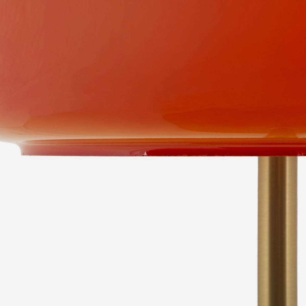 Odly Vintage Metal and Glass Table Lamp — 4