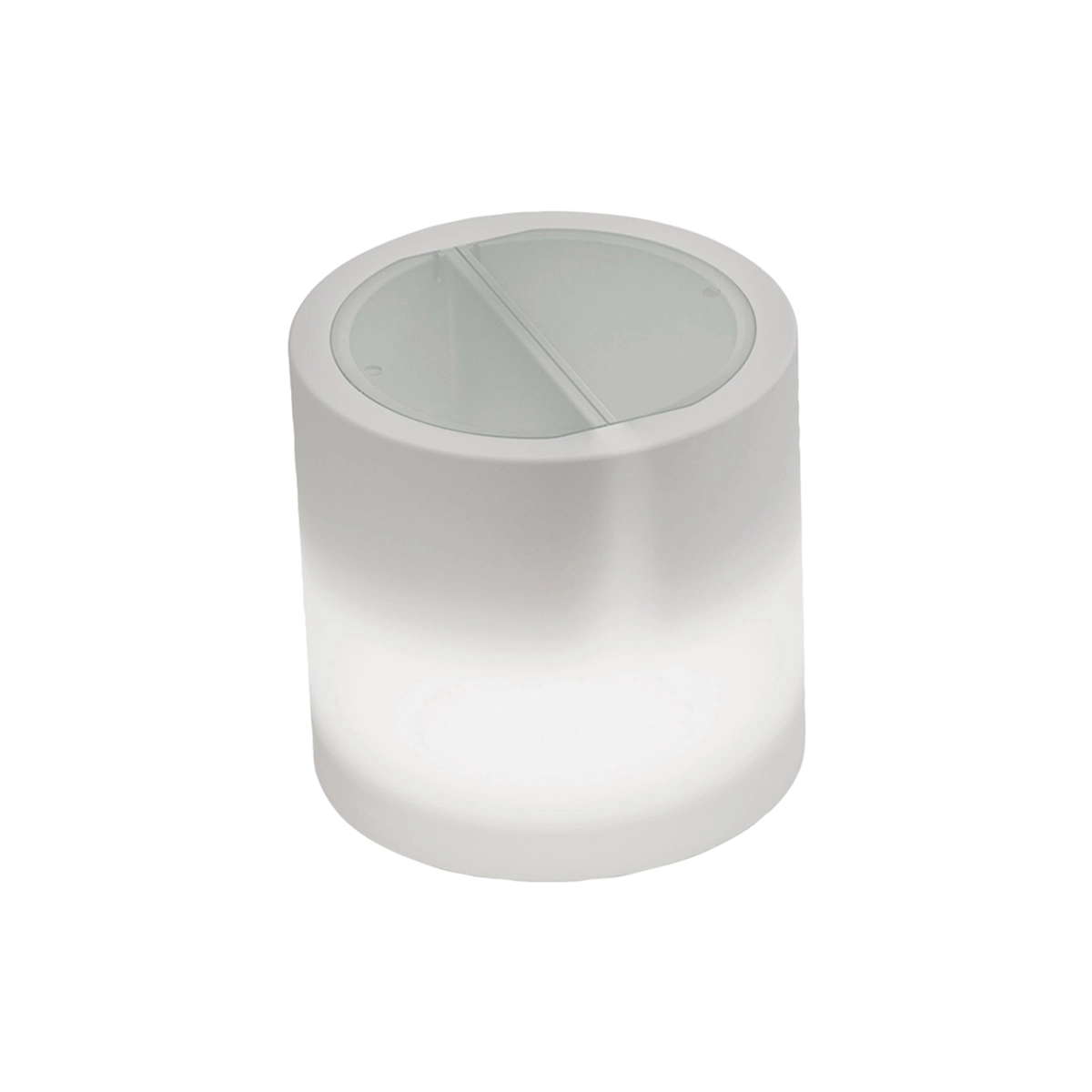 Lighted Side Table with Storage Blok Party LYXO with LED — 3