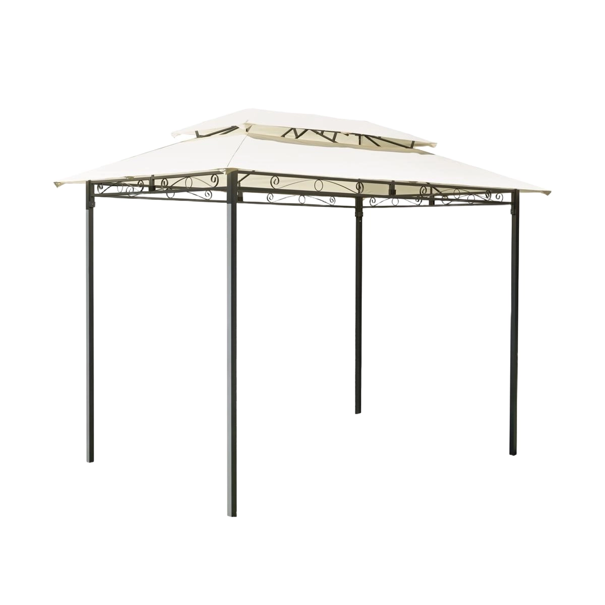 Kedels GAZ 363 Illinois 3x2m Iron Garden Gazebo — 1