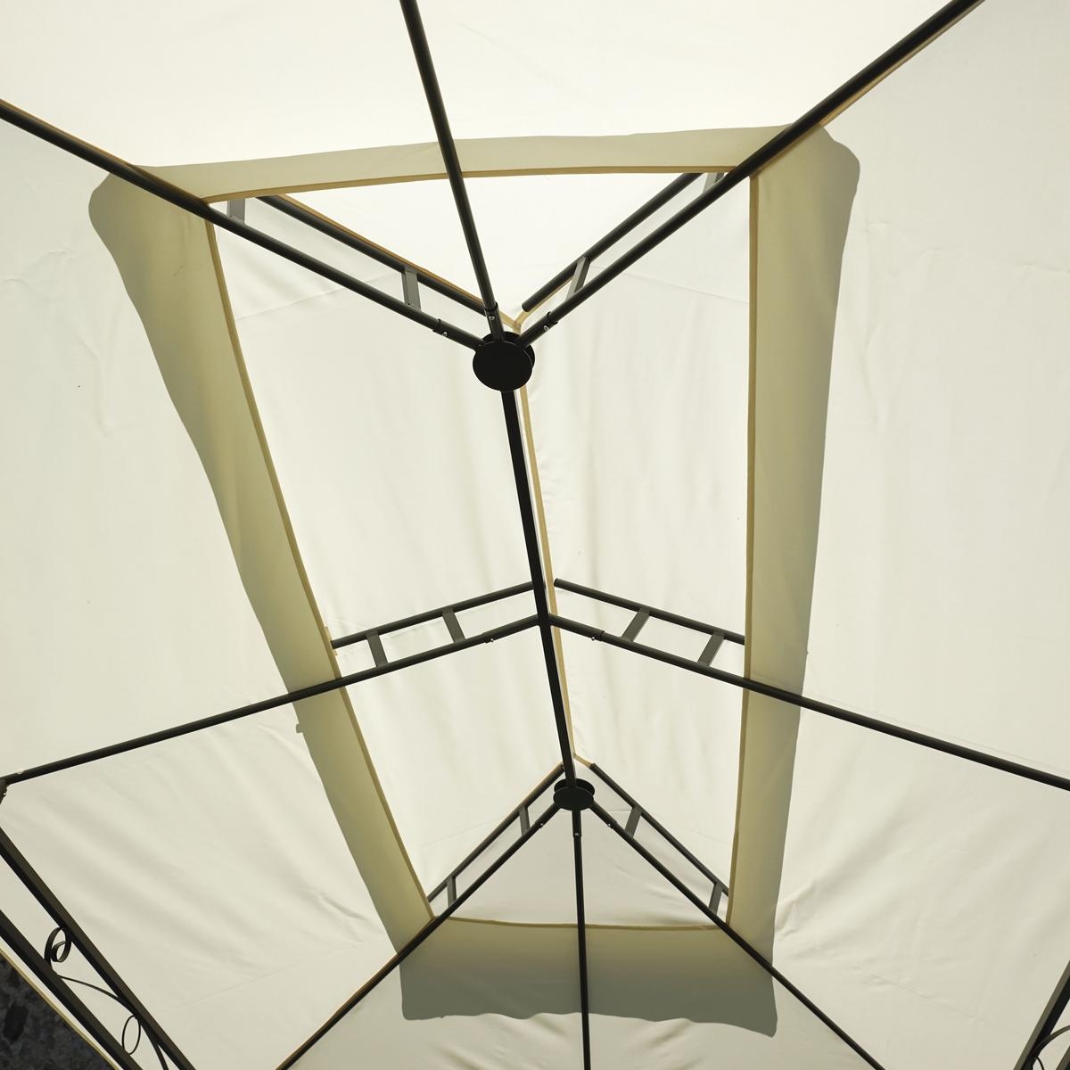 Kedels GAZ 363 Illinois 3x2m Iron Garden Gazebo — 4
