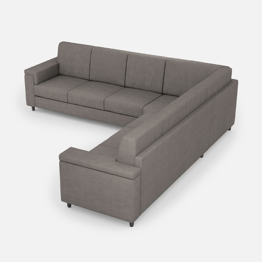Large 7-Seater Corner Fabric Sofa 286x286 cm Marrak 18AG — 4