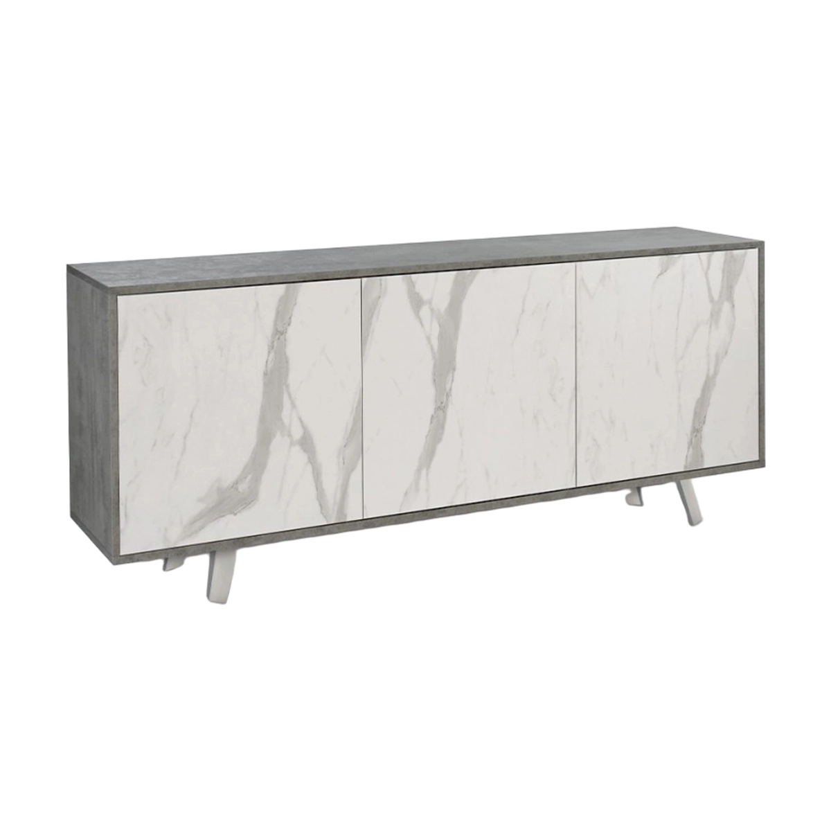 Modern 3-Door Sideboard Buffet Cabinet Sterling Sarmog — 1