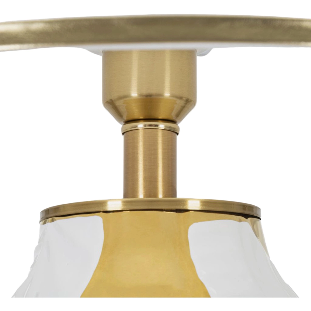 Ceramic Table Lamp in Ceramic with Fabric Lampshade — 4
