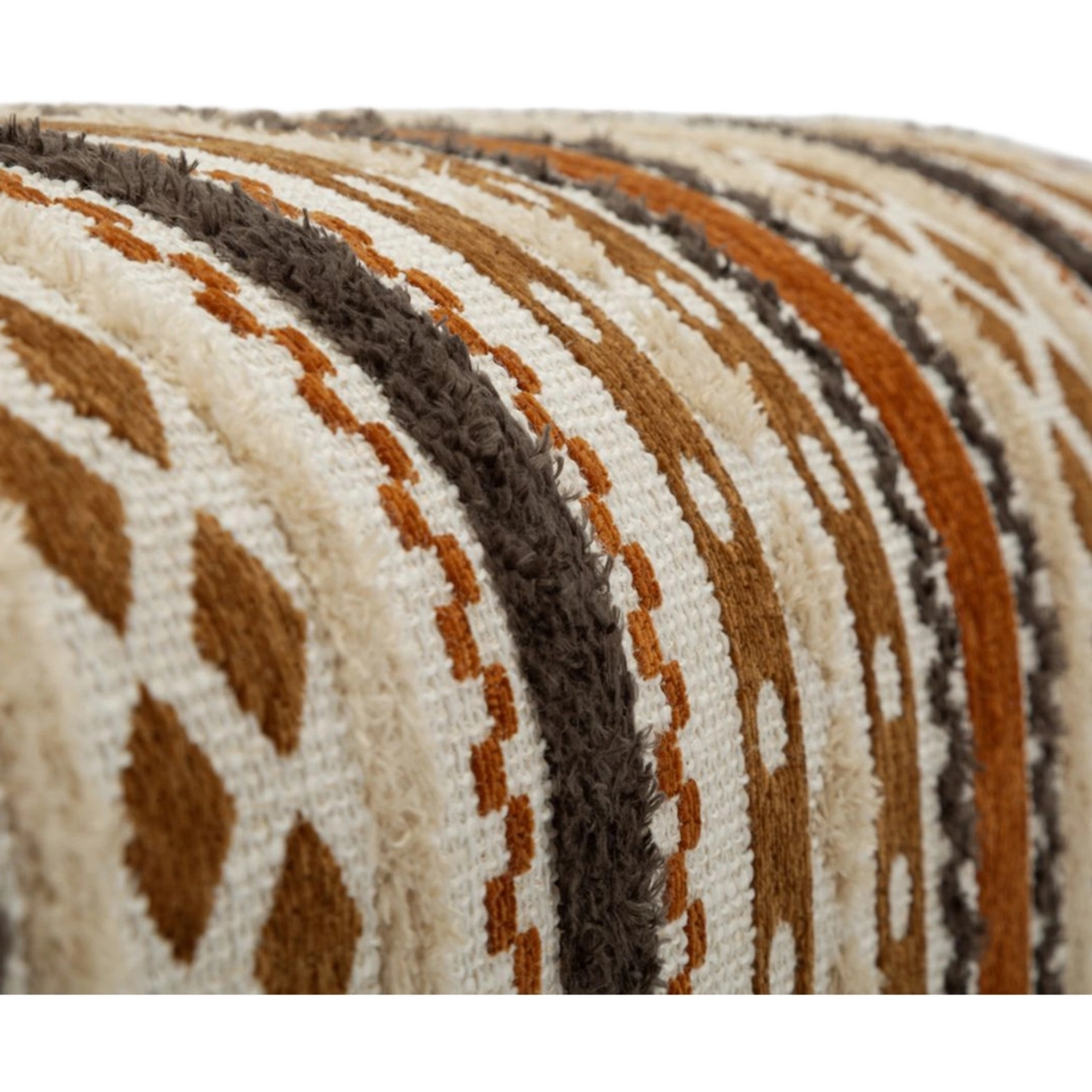 Ethnic Upholstered Bench for Bedroom & Hallway Mombasa Artful Poise — 7