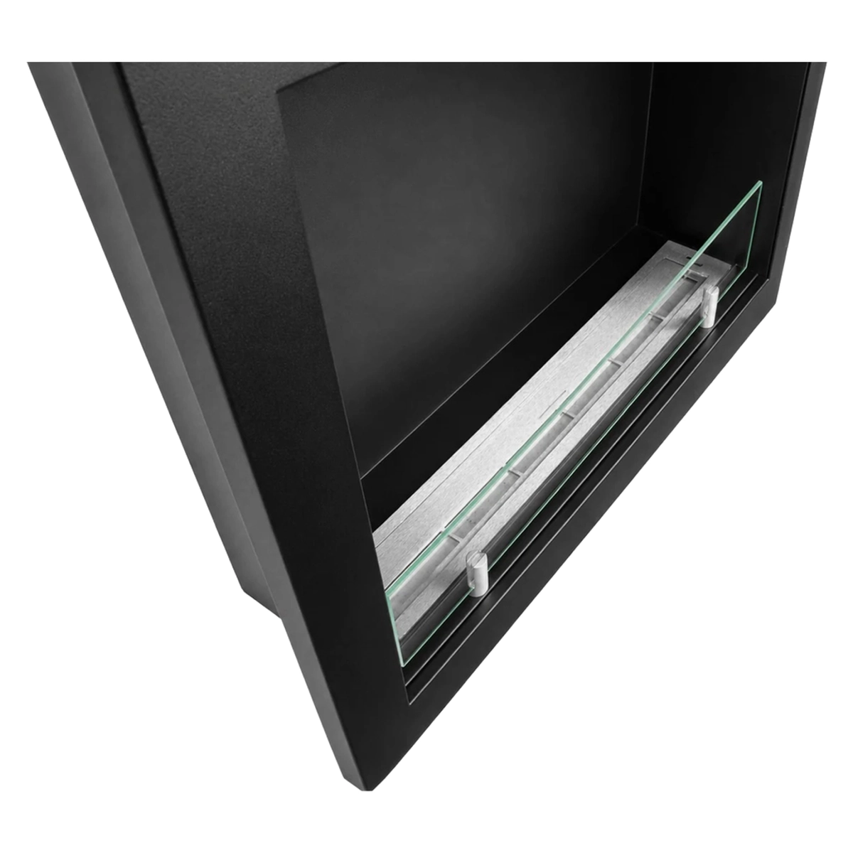 Recessed Wall Bioethanol Fireplace Furore 60 Divina Fire — 6