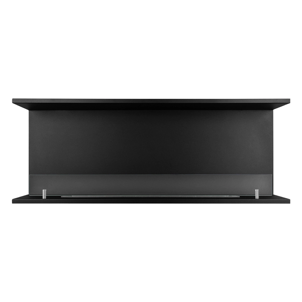 3-Sided Built-in Bioethanol Fireplace Divina Fire Trevi 120 Steel 120x50 — 7