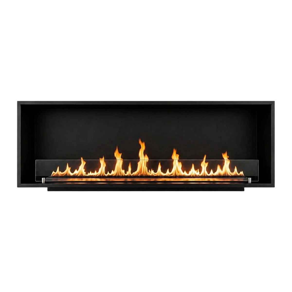 Divina Fire Saturno150 Topline Built-in Wall Bioethanol Fireplace — 1