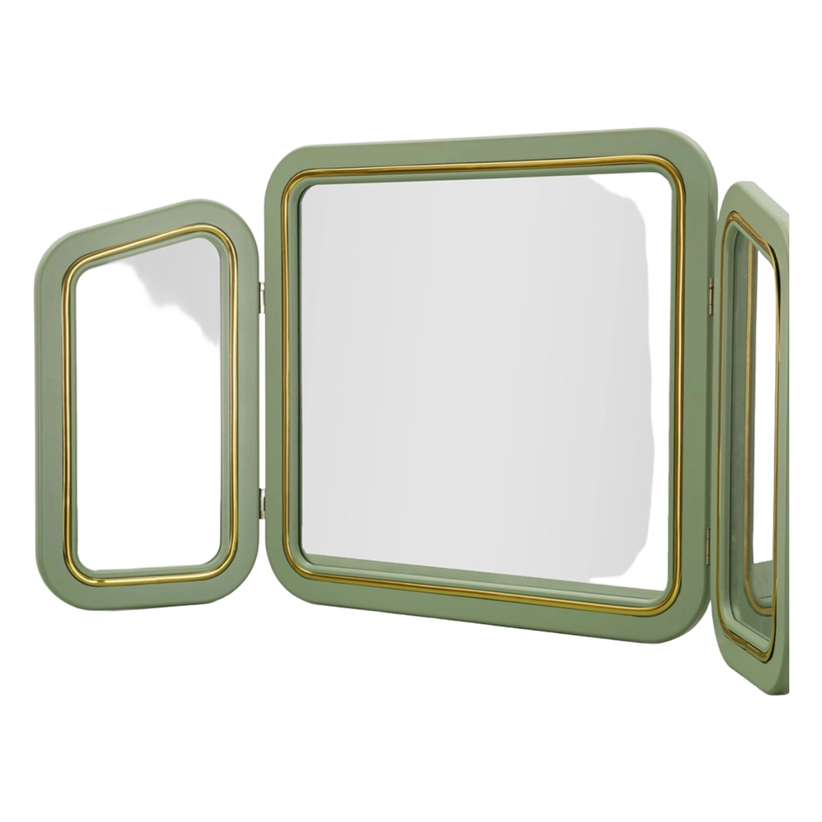Dressing Table with 3 Foldable Mirrors & Stool Camille — 4
